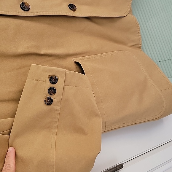 J. Peterman Jacket Sport Coat Blazer Work Field Travel Camel Color Sz 46 Or XL - Picture 3 of 11